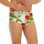 Aloha Hibiscus Tropical Pattern Print Men's Briefs