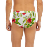 Aloha Hibiscus Tropical Pattern Print Men's Briefs