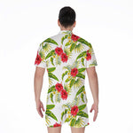 Aloha Hibiscus Tropical Pattern Print Men's Rompers