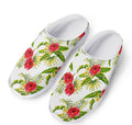 Aloha Hibiscus Tropical Pattern Print Mesh Casual Shoes
