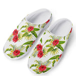 Aloha Hibiscus Tropical Pattern Print Mesh Casual Shoes