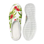 Aloha Hibiscus Tropical Pattern Print Mesh Casual Shoes