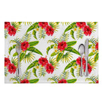 Aloha Hibiscus Tropical Pattern Print Placemat