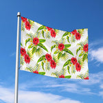 Aloha Hibiscus Tropical Pattern Print Polyester Flag