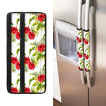 Aloha Hibiscus Tropical Pattern Print Refrigerator Handle Covers