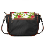 Aloha Hibiscus Tropical Pattern Print Saddle Bag