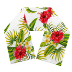 Aloha Hibiscus Tropical Pattern Print Scarf