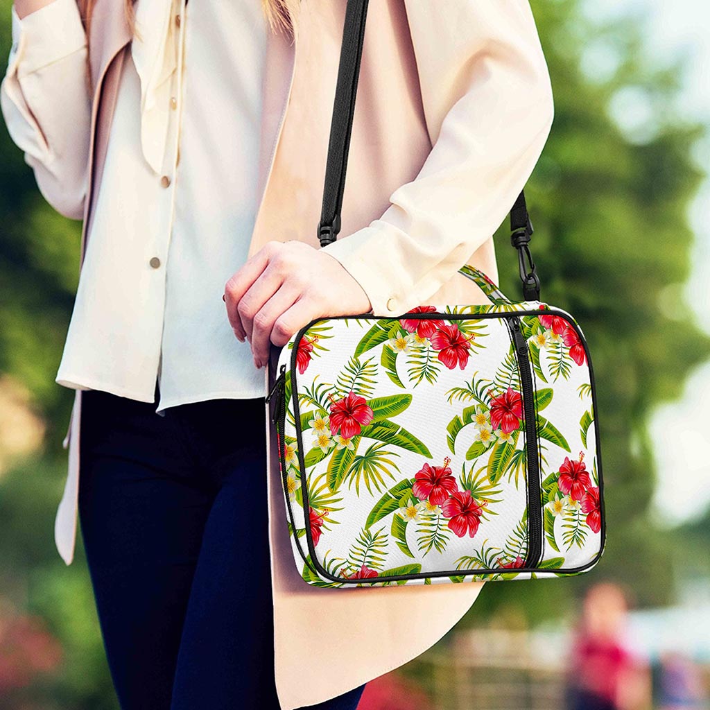 Aloha Hibiscus Tropical Pattern Print Shoulder Strap Bible Bag
