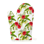 Aloha Hibiscus Tropical Pattern Print Single Oven Mitt