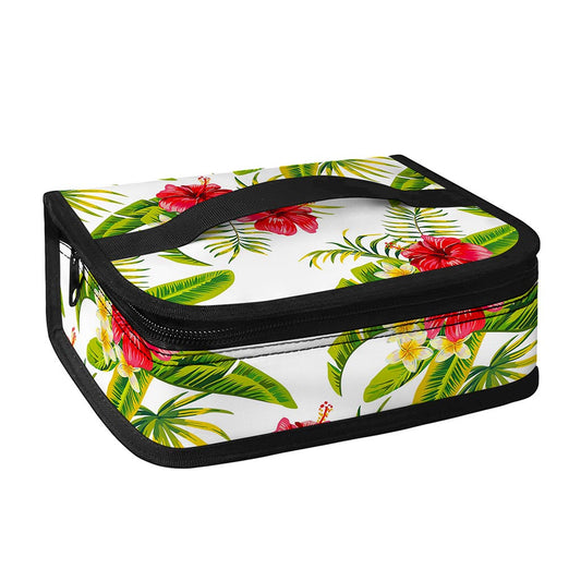 Aloha Hibiscus Tropical Pattern Print Small Lunch Bag