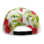 Aloha Hibiscus Tropical Pattern Print Snapback Cap