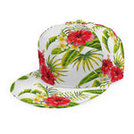 Aloha Hibiscus Tropical Pattern Print Snapback Cap