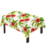 Aloha Hibiscus Tropical Pattern Print Tablecloth