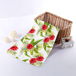 Aloha Hibiscus Tropical Pattern Print Towel