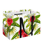 Aloha Hibiscus Tropical Pattern Print Utility Tote Bag