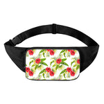 Aloha Hibiscus Tropical Pattern Print Waist Bag