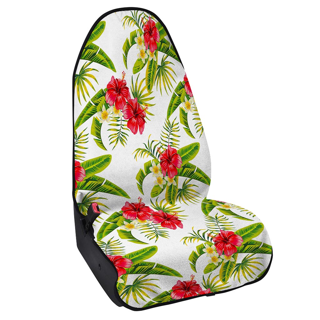Aloha Hibiscus Tropical Pattern Print Waterproof Car Seat Cover