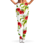 Aloha Hibiscus Tropical Pattern Print Women's Leggings