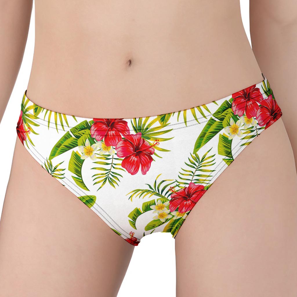 Aloha Hibiscus Tropical Pattern Print Women's Panties