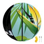 Aloha Keel-Billed Toucan Print Basketball