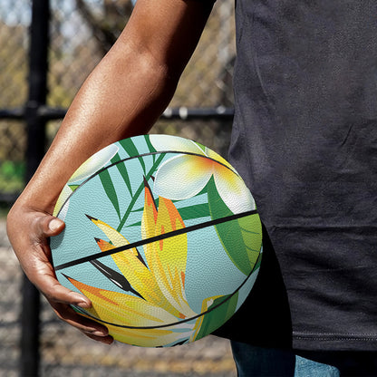 Aloha Keel-Billed Toucan Print Basketball