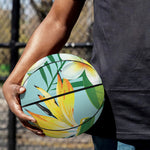Aloha Keel-Billed Toucan Print Basketball