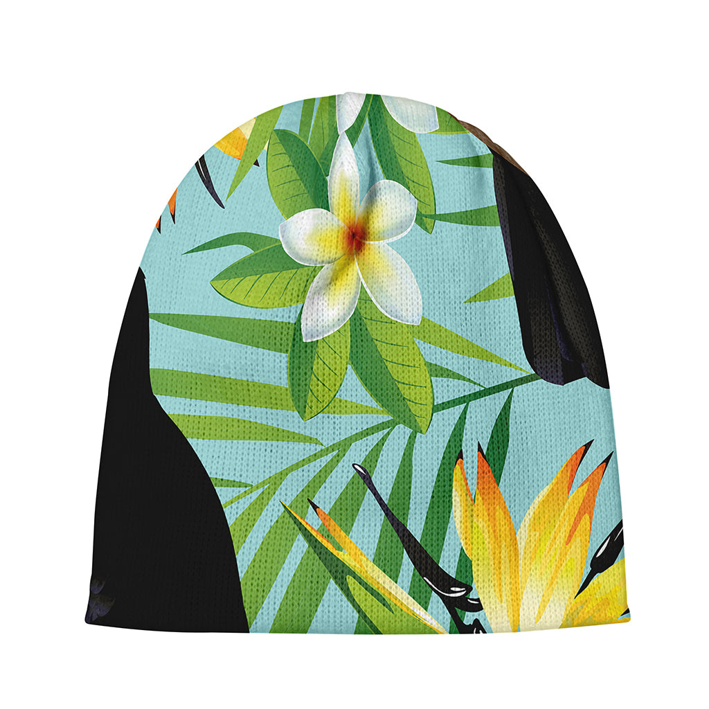 Aloha Keel-Billed Toucan Print Beanie