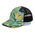 Aloha Keel-Billed Toucan Print Black Mesh Trucker Cap