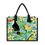 Aloha Keel-Billed Toucan Print Canvas Tote Bag