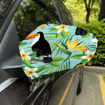 Aloha Keel-Billed Toucan Print Car Side Mirror Covers