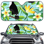 Aloha Keel-Billed Toucan Print Car Windshield Sun Shade