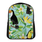Aloha Keel-Billed Toucan Print Casual Backpack
