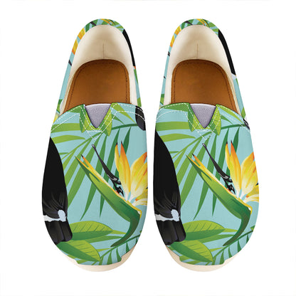 Aloha Keel-Billed Toucan Print Casual Shoes