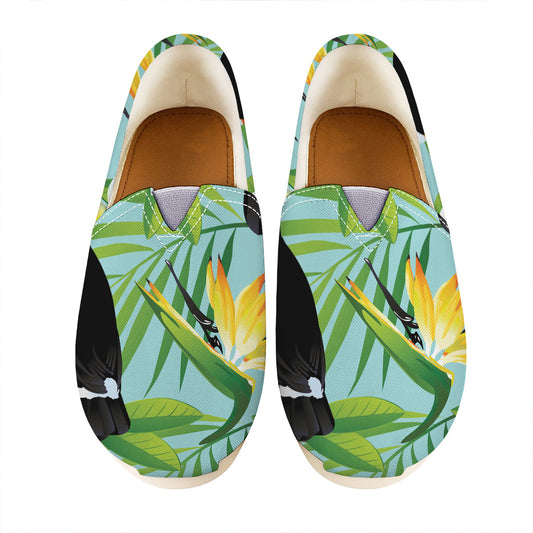 Aloha Keel-Billed Toucan Print Casual Shoes