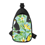 Aloha Keel-Billed Toucan Print Chest Bag