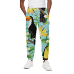Aloha Keel-Billed Toucan Print Cotton Pants