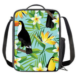 Aloha Keel-Billed Toucan Print Crossbody Lunch Bag