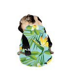 Aloha Keel-Billed Toucan Print Dog Zip Up Jacket