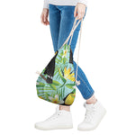 Aloha Keel-Billed Toucan Print Drawstring Bag