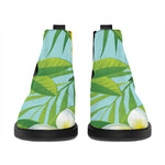 Aloha Keel-Billed Toucan Print Flat Ankle Boots