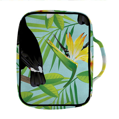 Aloha Keel-Billed Toucan Print Front Pocket Bible Bag