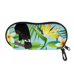 Aloha Keel-Billed Toucan Print Glasses Case