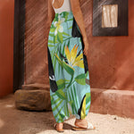 Aloha Keel-Billed Toucan Print Harem Pants