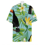 Aloha Keel-Billed Toucan Print Hawaiian Shirt