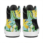 Aloha Keel-Billed Toucan Print High Top Leather Sneakers