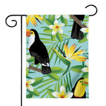 Aloha Keel-Billed Toucan Print House Flag