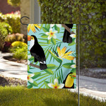 Aloha Keel-Billed Toucan Print House Flag