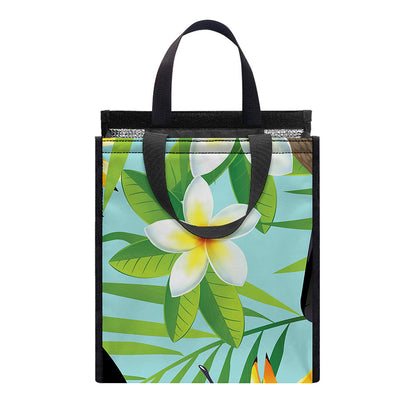 Aloha Keel-Billed Toucan Print Insulated Lunch Tote