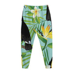 Aloha Keel-Billed Toucan Print Jogger Pants