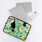 Aloha Keel-Billed Toucan Print Laptop Sleeve